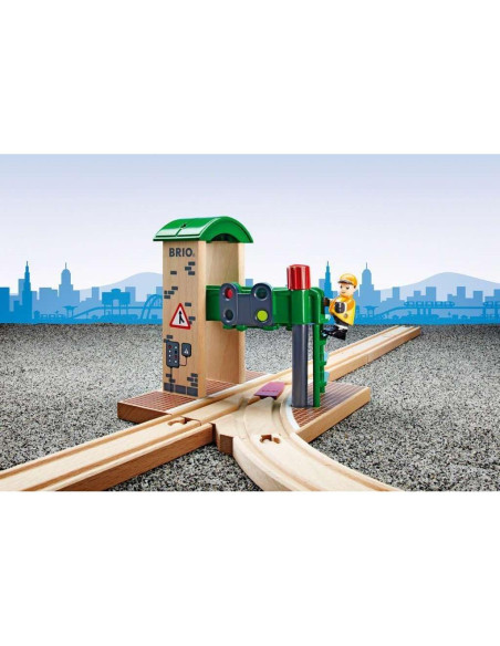 Estación de Señales BRIO World - Juguete de Madera Interactivo