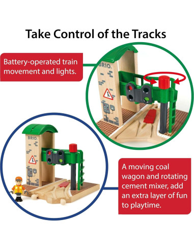 Estación de Señales BRIO World - Juguete de Madera Interactivo
