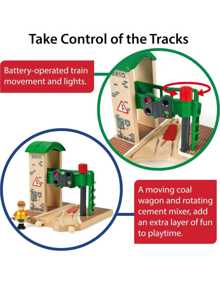 Estación de Señales BRIO World - Juguete de Madera Interactivo