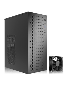 Caja de PC Micro ATX TGDGAMER H6-3000 Airflow, Negro
