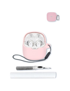 Funda Protectora Silicona BOVUGAC para JBL Tune FLEX Rosa