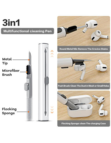 Funda de Silicona para Beats Studio Buds Plus - Gris Oscuro