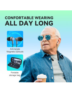 Audífonos de Cuello Bluetooth Diggingsound con Cancelación de Ruido 2