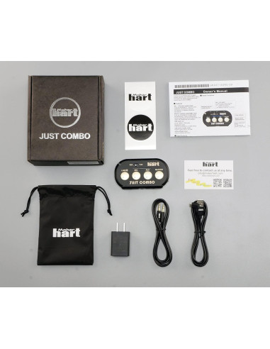 Mezclador de Audio Mini Maker Hart Just Combo 3 Canales