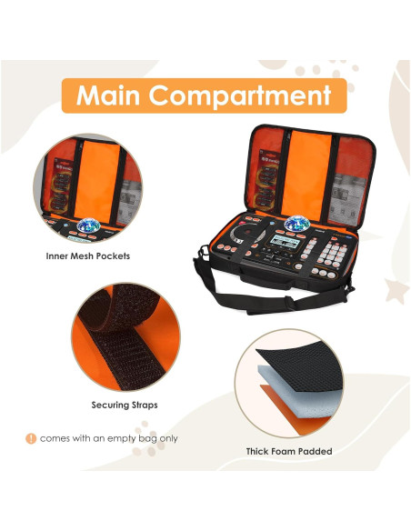 Bolsa para Mezclador DJ ZDT Compatible con VTech Kidi Star