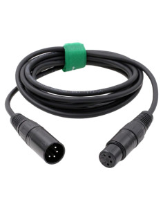 Cable de audio balanceado XLR 4 pines 8m HangTon Connect