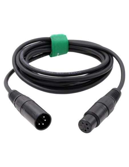 Cable de audio balanceado XLR 4 pines 8m HangTon Connect