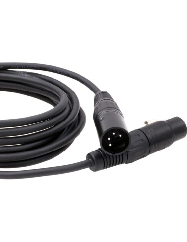 Cable de audio balanceado XLR 4 pines 8m HangTon Connect