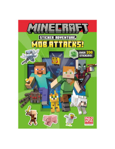 Minecraft Sticker Adventure: Mob Attacks! (Minecraft)