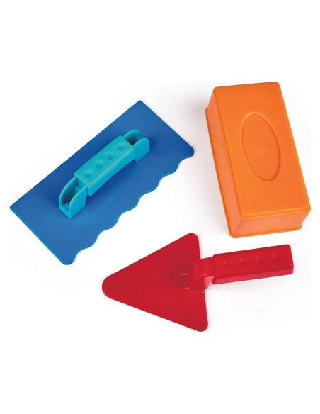 Set de Juguetes de Playa Hape Maestro Albañil - 3 Piezas