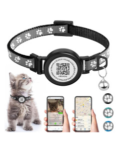 Collar para Gato Dgerp con Airtag y Reflectante, 17.78-30.48 cm