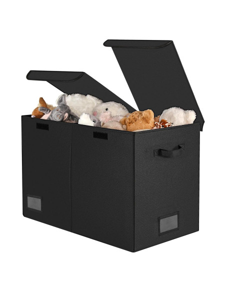 Cofre de Juguetes Plegable GRANNY SAYS 62x32x39 cm Negro