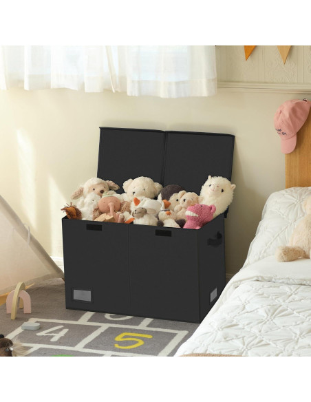 Cofre de Juguetes Plegable GRANNY SAYS 62x32x39 cm Negro