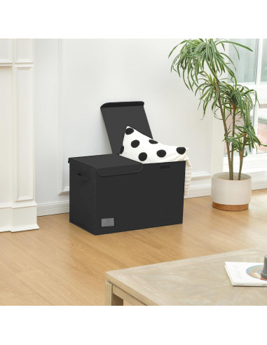 Cofre de Juguetes Plegable GRANNY SAYS 62x32x39 cm Negro