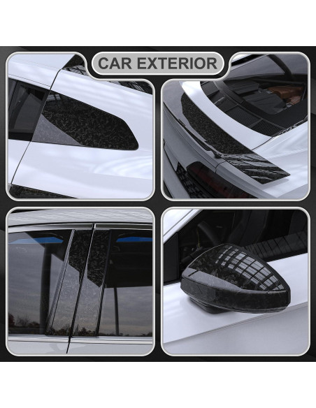 Envoltura de Vinilo Lypumso 0.3m x 1.5m Carbono Forjado