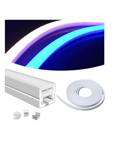 Canal LED de Silicona KSDLMPA 5M IP67 para Tiras de 6mm