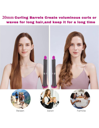 Barriles de Rizado 20mm Dxyue para Dyson Airwrap - 1 Par