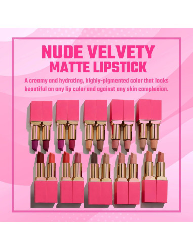 Labial Mate Terroso Nude Juvia's Place 2020 - Larga Duración