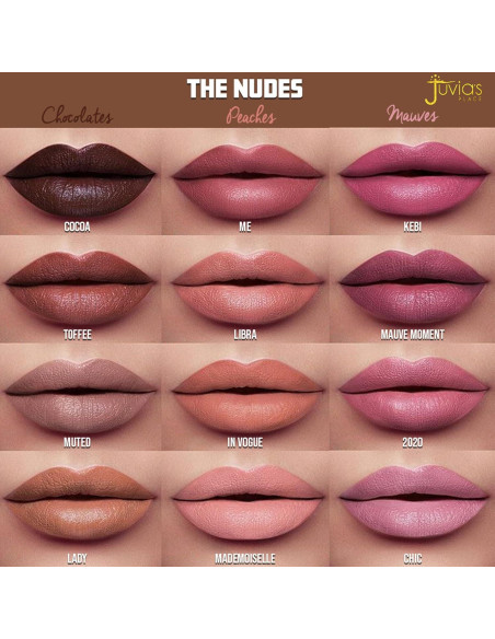 Labial Mate Terroso Nude Juvia's Place 2020 - Larga Duración Labial Mate Terroso Nude Juvia's Place 2020 - Larga Duración