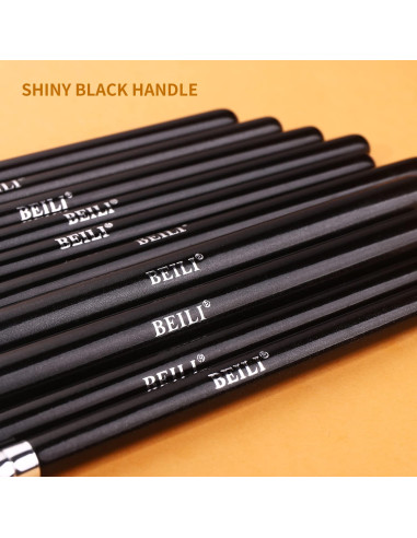 Set de Pinceles de Maquillaje BEILI 15pcs para Ojos