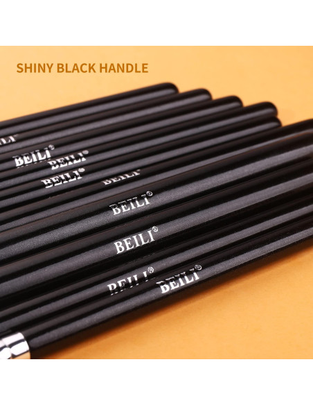 Set de Pinceles de Maquillaje BEILI 15pcs para Ojos