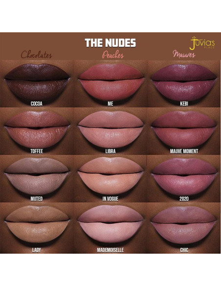 Labial Mate Terroso Nude Juvia's Place 2020 - Larga Duración Labial Mate Terroso Nude Juvia's Place 2020 - Larga Duración