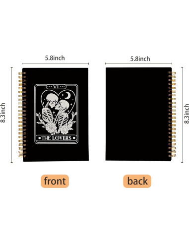 Cuaderno Espiral Ecezatik Gótico 21x14 cm Páginas Reguladas