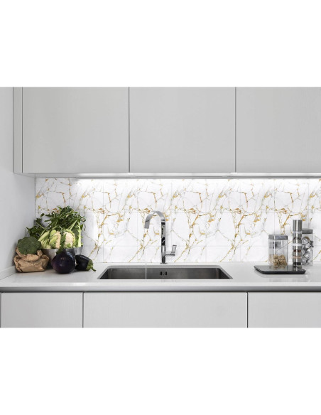 Azulejos Autoadhesivos NAEIRON Melón Blanco 30.48x30.48cm