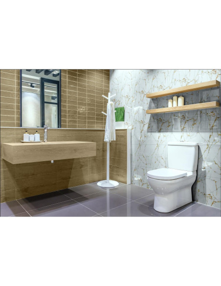 Azulejos Autoadhesivos NAEIRON Melón Blanco 30.48x30.48cm