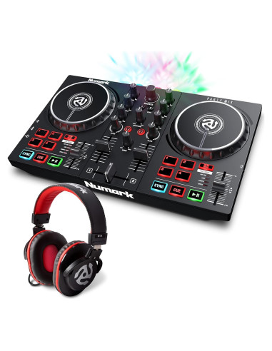 Controlador DJ Numark Party Mix II + Auriculares HF175