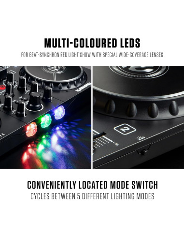 Controlador DJ Numark Party Mix II + Auriculares HF175