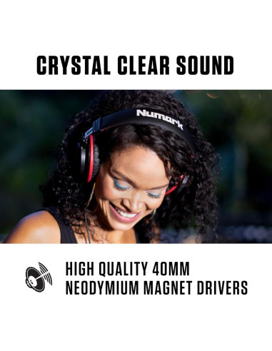 Controlador DJ Numark Party Mix II + Auriculares HF175