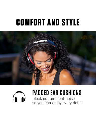 Controlador DJ Numark Party Mix II + Auriculares HF175