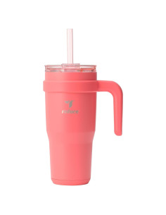 Vaso de Acero Inoxidable REDUCE 24 oz con Asa y Popote