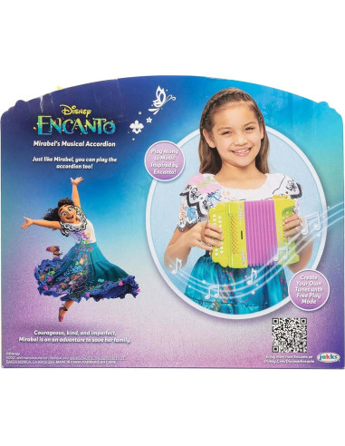 Acordeón Musical de Mirabel Disney Encanto - 25.4x8.9x20.3cm