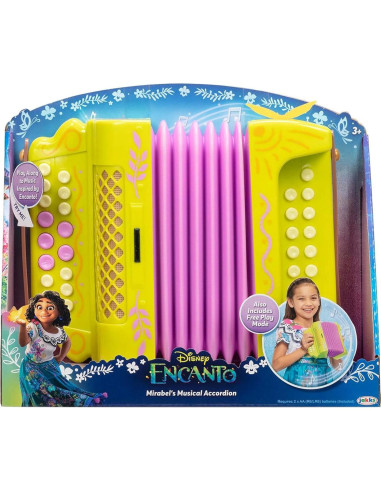 Acordeón Musical de Mirabel Disney Encanto - 25.4x8.9x20.3cm