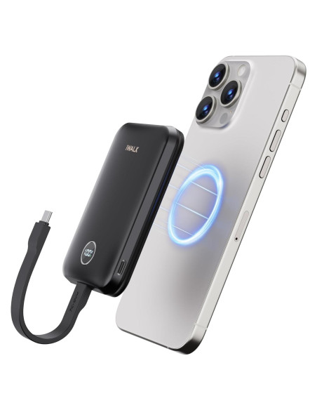 Batería Portátil Inalámbrica iWALK 10000mAh 30W Qi2 LED Batería Portátil Inalámbrica iWALK 10000mAh 30W Qi2 LED