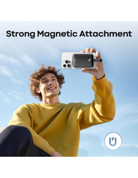 Batería Portátil Inalámbrica iWALK 10000mAh 30W Qi2 LED Batería Portátil Inalámbrica iWALK 10000mAh 30W Qi2 LED