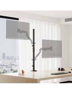 Soporte de Monitor Alto WORLDLIFT 80 cm Ajustable Negro 2