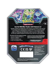 Lata de Leyendas Azules Pokémon TCG Dialga ex - 4 Paquetes 2