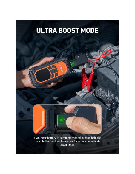 Arrancador de Batería AstroAI S8 Air Nano 1500A con Compresor