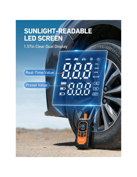 Arrancador de Batería AstroAI S8 Air Nano 1500A con Compresor