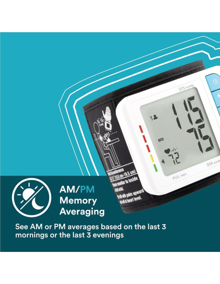 Monitor de Presión Arterial Homedics BPW-800BT-WT Inalámbrico