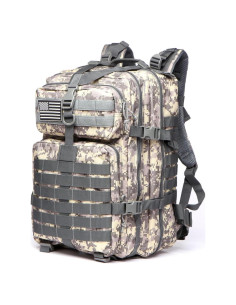 Mochila Táctica Militar THURAM 45L Impermeable Nylon Acu