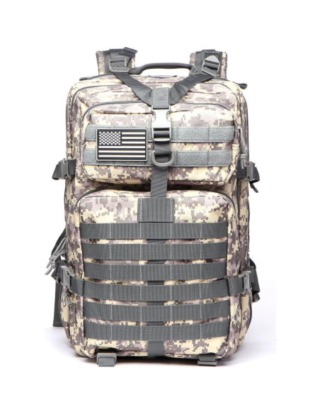 Mochila Táctica Militar THURAM 45L Impermeable Nylon Acu