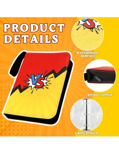 Álbum de Cartas de Cómic Piefectpie Lo-Binder-Comic 400 Bolsillos