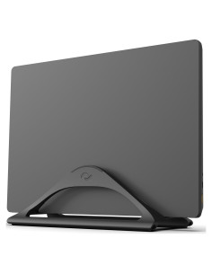 Soporte Vertical para Laptop HumanCentric Negro Ajustable