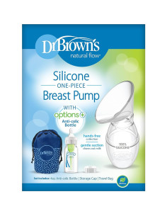 Extractor de Leche Materna Dr. Brown's Silicona 100% Manos Libres 2