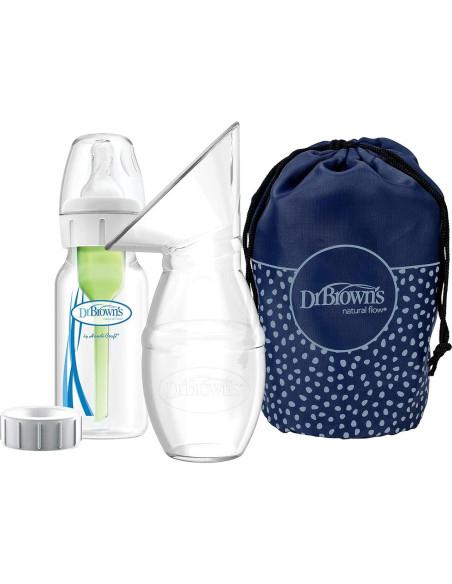 Extractor de Leche Materna Dr. Brown's Silicona 100% Manos Libres