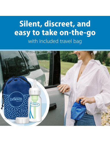 Extractor de Leche Materna Dr. Brown's Silicona 100% Manos Libres